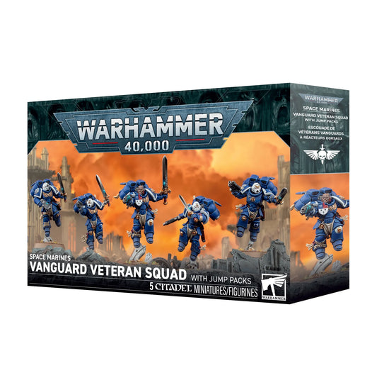 Warhammer 40.000 Space Marines: Vanguard Veteran Squad with Jump Packs