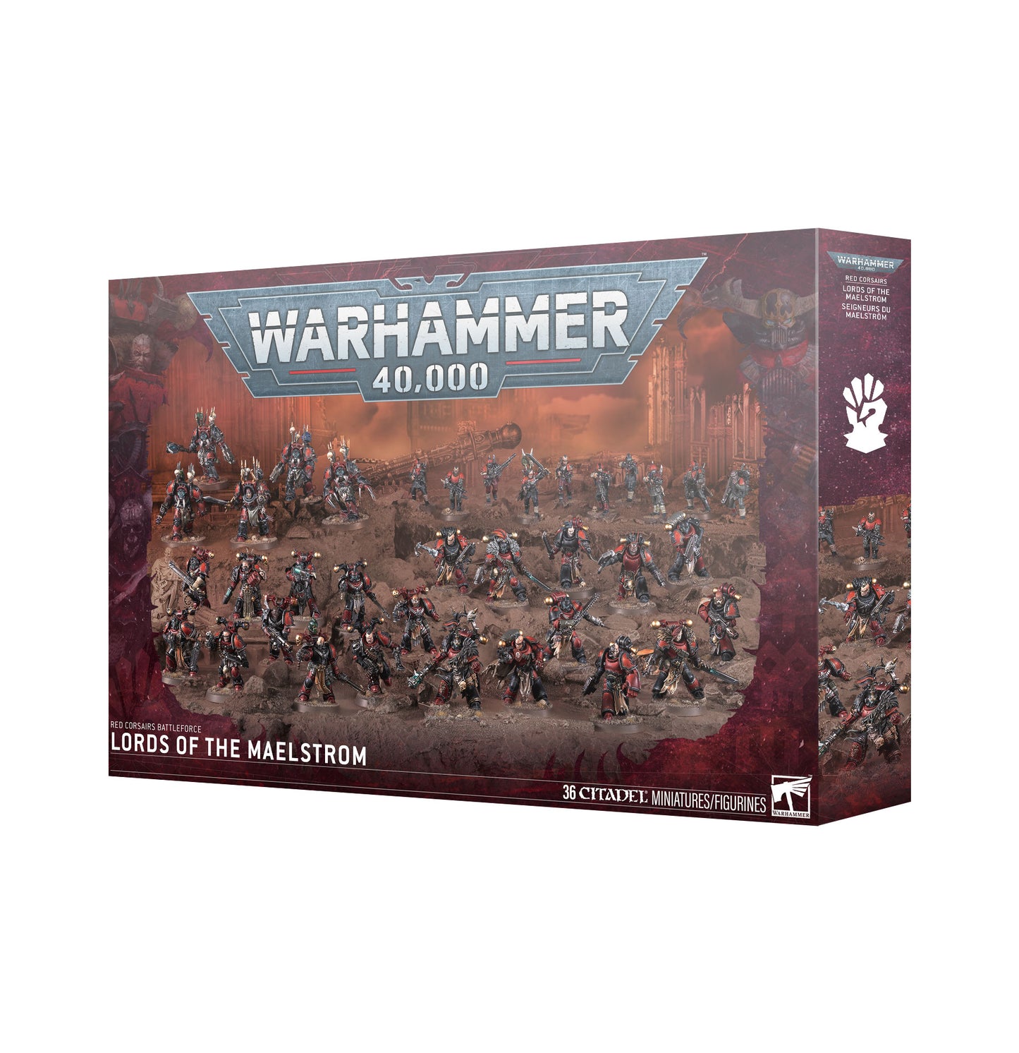 Battleforce Lords of the Maelstrom Warhammer 40k Red Corsairs Fürsten des Mahlstroms Miniatures 99120102110