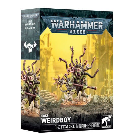 Warhammer 40.000 Orks Weirdboy Wirrkopf Miniaturen
