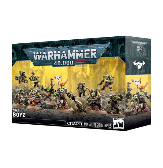 Warhammer 40.000 Orks Boyz Boys Miniaturen