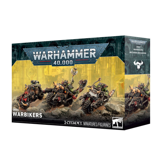 Warhammer 40.000 Orks Warbikers Waaaghbike-Mob Miniaturen