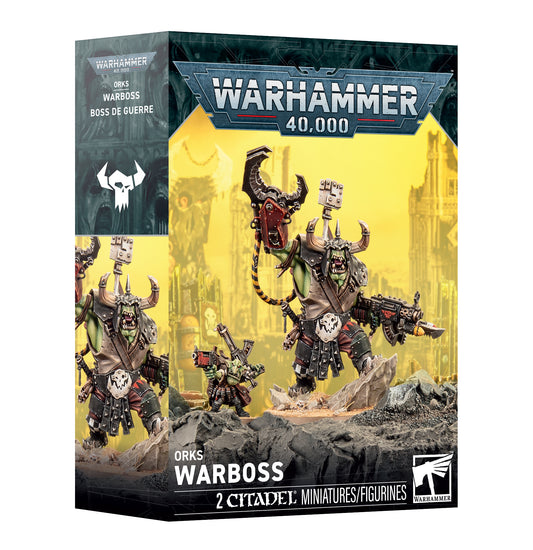 Warhammer 40.000 Orks Warboss Waaaghboss Miniaturen