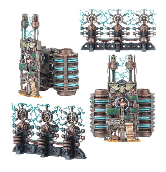 Warhammer 40.000 Battlefield Armageddon Capacitor Cluster Geländeset