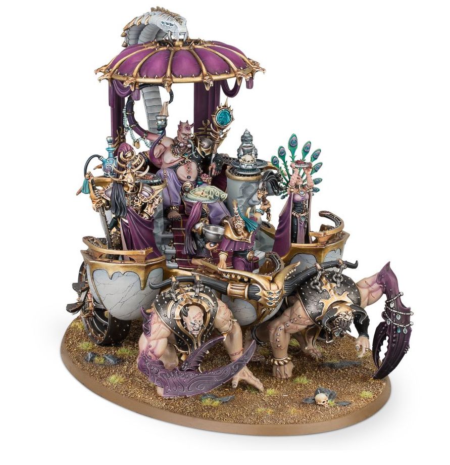Warhammer Age of Sigmar Hedonites of Slaanesh: Glutos Orscollion Lord of Gluttony