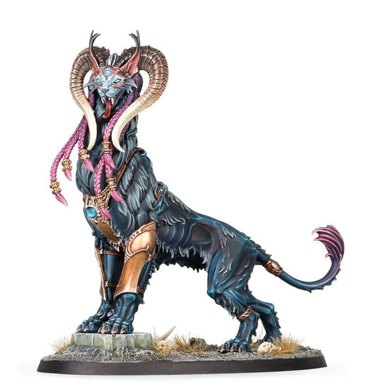 Warhammer Age of Sigmar Slaves to Darkness Mindstealer Sphiranx Monster-Miniatur