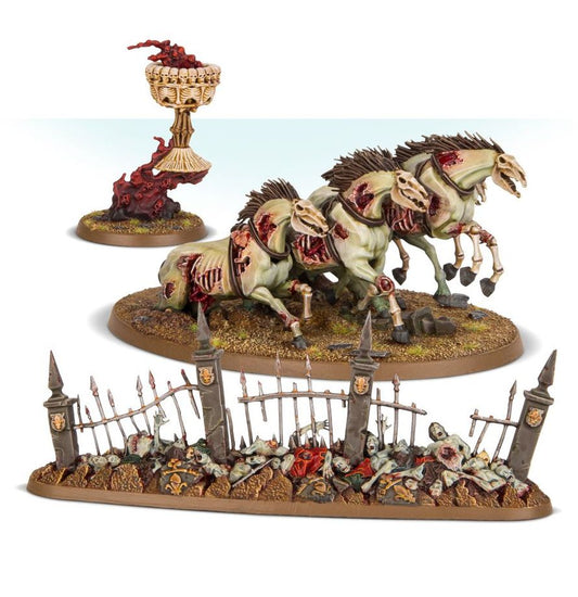 Warhammer Age of Sigmar Endless Spells Flesh-eater Courts Miniaturen-Set