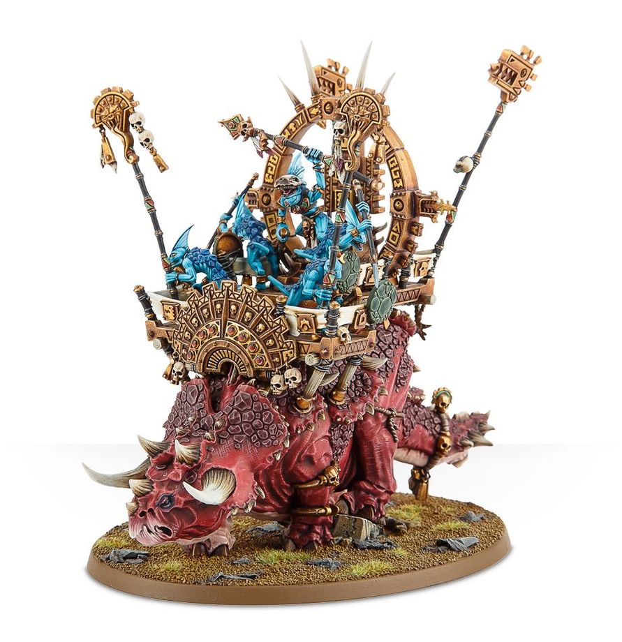 Warhammer Age of Sigmar Seraphon: Stegadon /Chief Engine of God