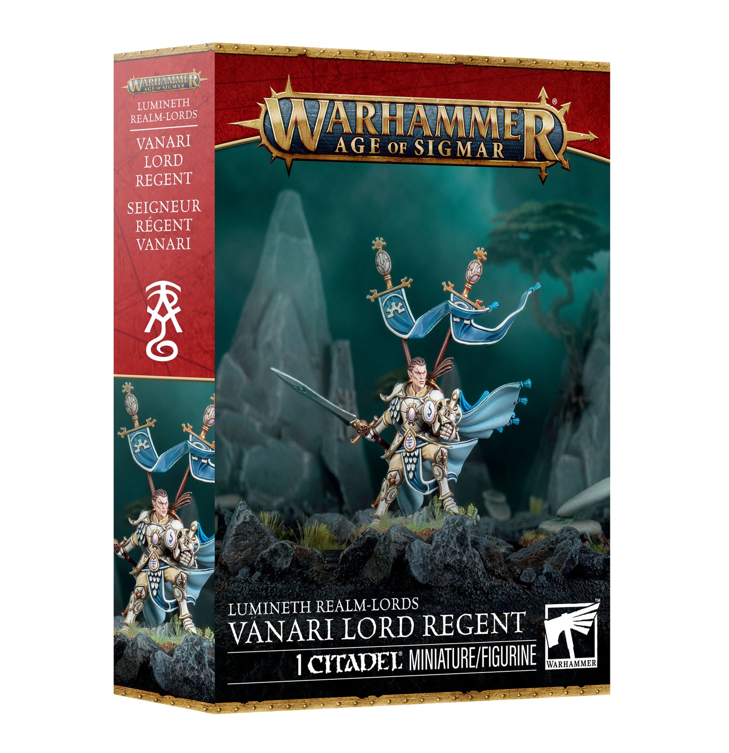 Age of Sigmar Lumineth Vanari Lord Regent Miniature 99120210065
