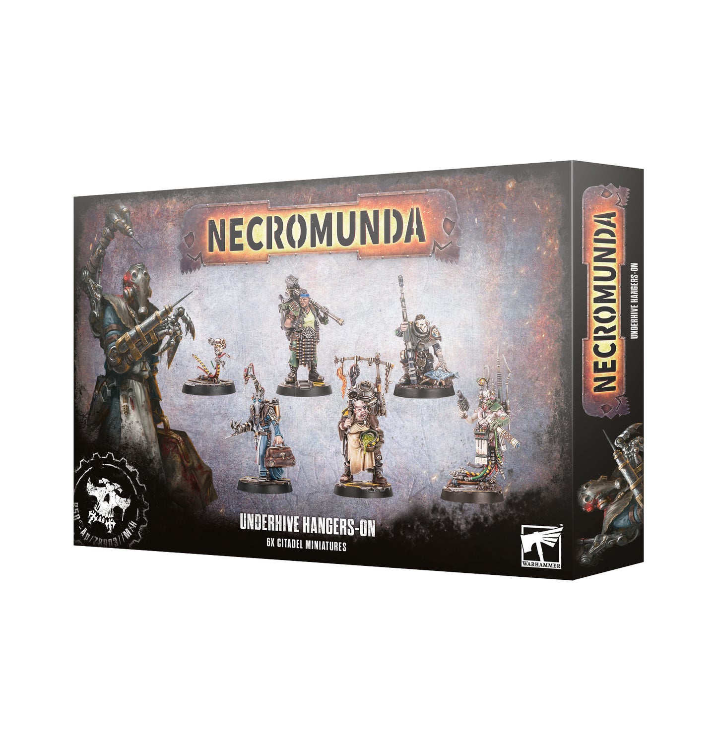 Warhammer 40k Underhive Hangers-On Necromunda Miniaturen Neu OVP