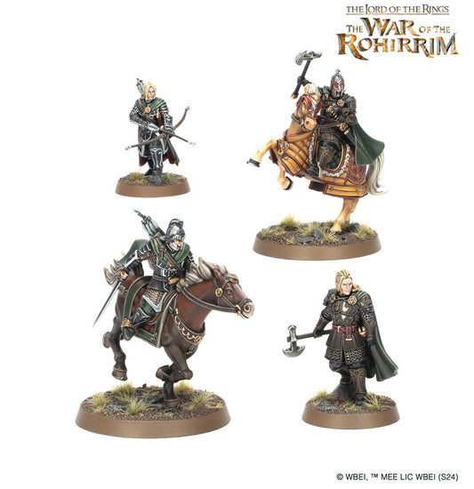 Hama und Haleth of Rohan Herr der Ringe Tabletop War of the Rohirim