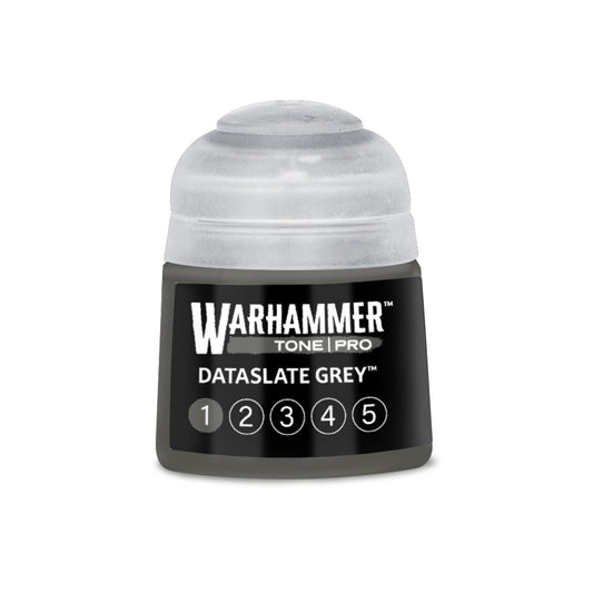 Dataslate Grey 1 - 12 ml - Warhammer Tone Pro Miniaturenfarbe