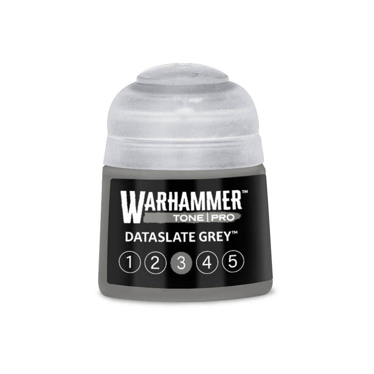 Dataslate Grey 3 - 12 ml - Warhammer Tone Pro Miniaturenfarbe
