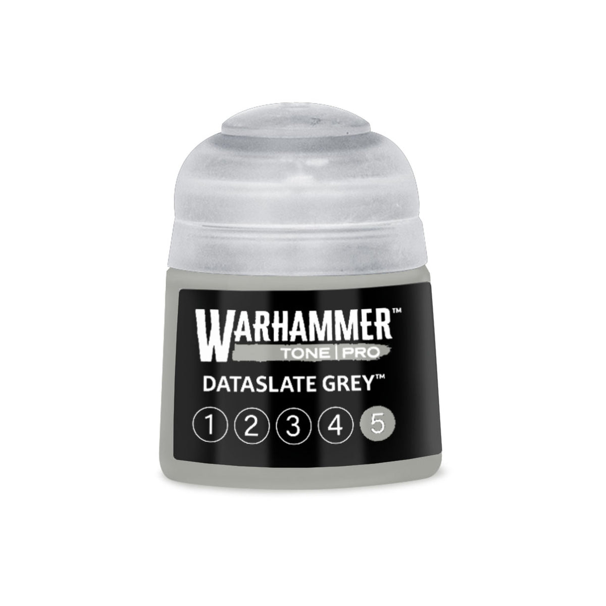 Dataslate Grey 5 - 12 ml - Warhammer Tone Pro Miniaturenfarbe