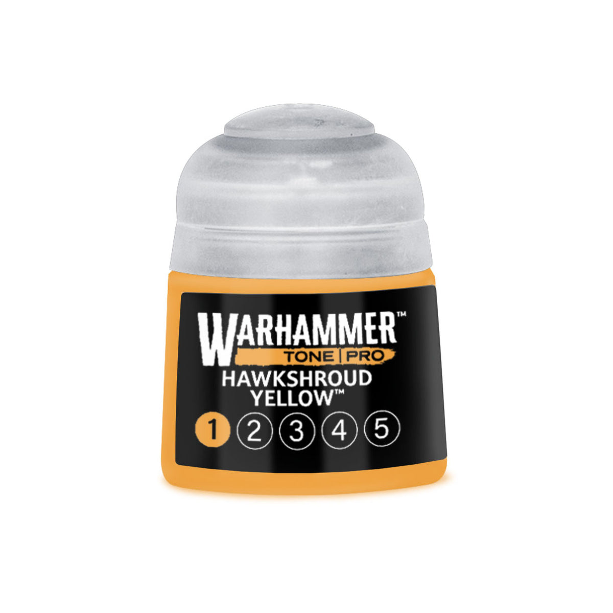 Hawkshroud Yellow 1 - 12 ml - Warhammer Tone Pro Miniaturenfarbe