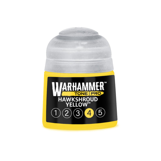 Hawkshroud Yellow 4 - 12 ml - Warhammer Tone Pro Miniaturenfarbe