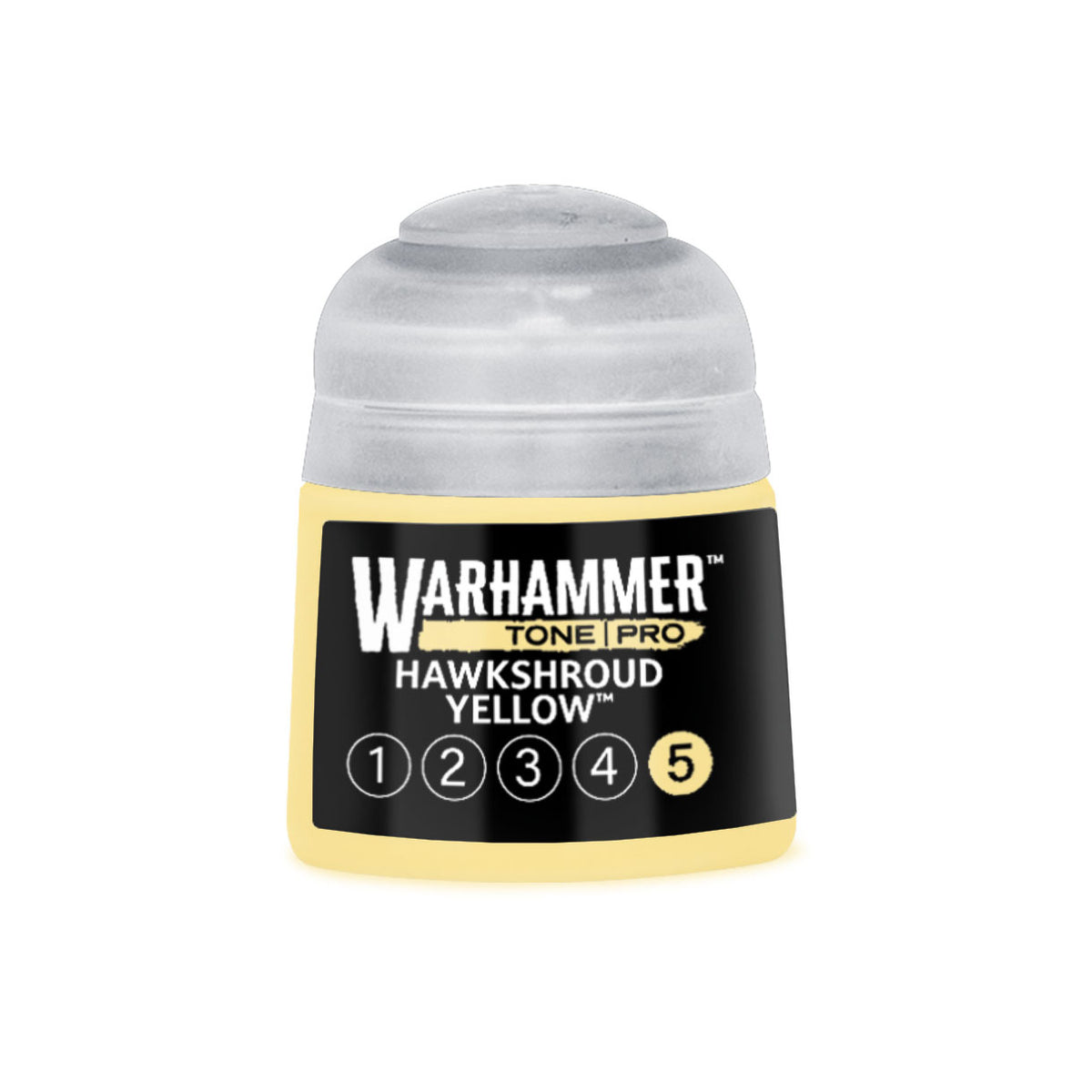 Hawkshroud Yellow 5 - 12 ml - Warhammer Tone Pro Miniaturenfarbe