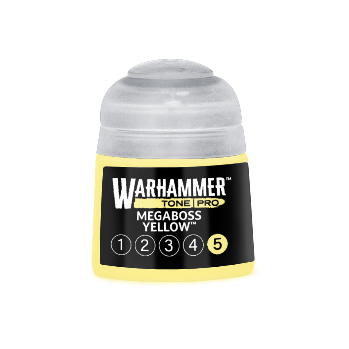 Megaboss Yellow 5 - 12 ml - Warhammer Tone Pro Miniaturenfarbe