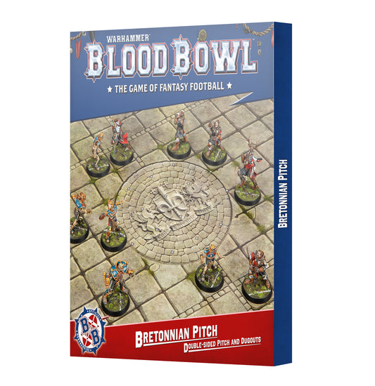Warhammer Bretonnian Team Pitch Dugouts Blood Bowl Neu Spielfeld Gelände (202...