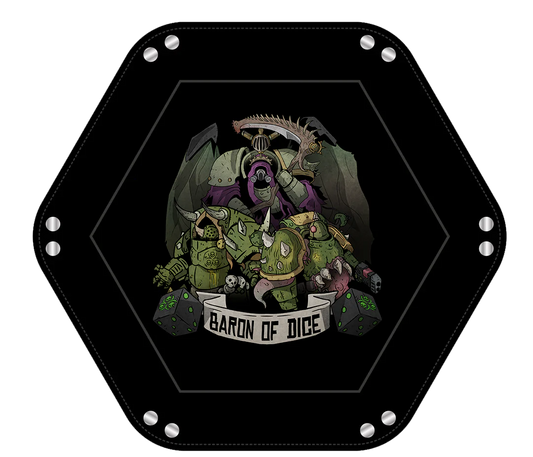 Baron of Dice Plague – Würfeltablett für Sci-Fi Wargaming