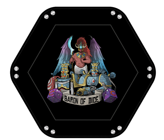 Baron of Dice Cult of Knowledge – Würfeltablett für Sci-Fi Wargaming