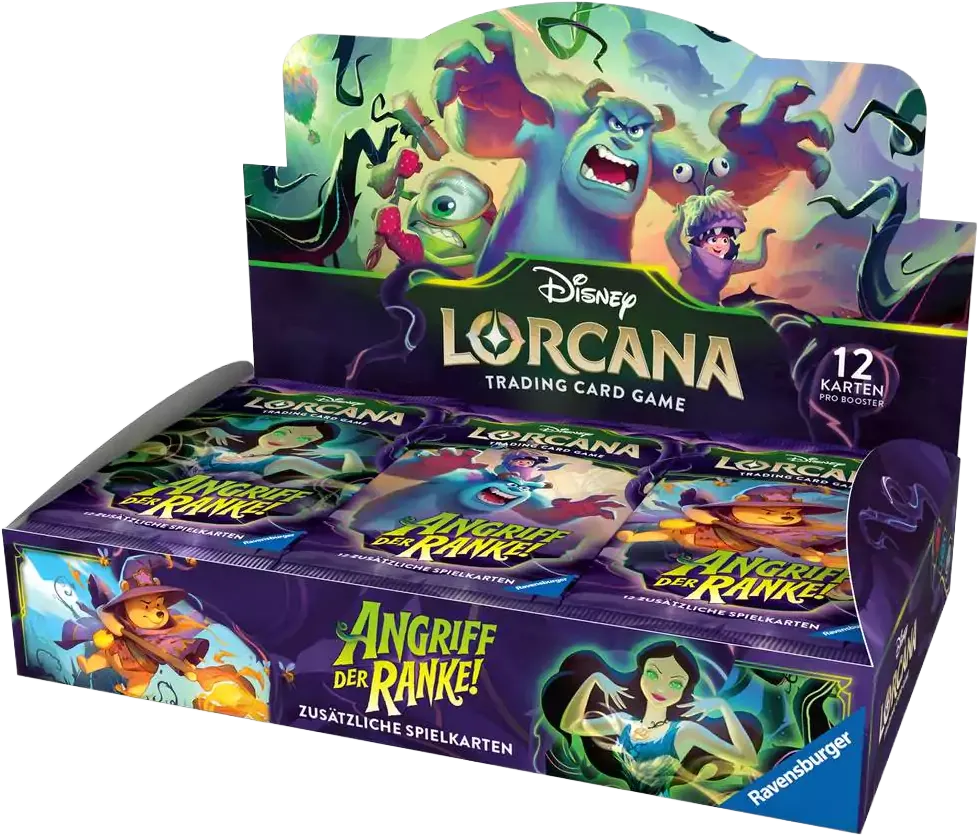 Lorcana Angriff der Ranke! - Booster Display - deutsch 24 Booster
