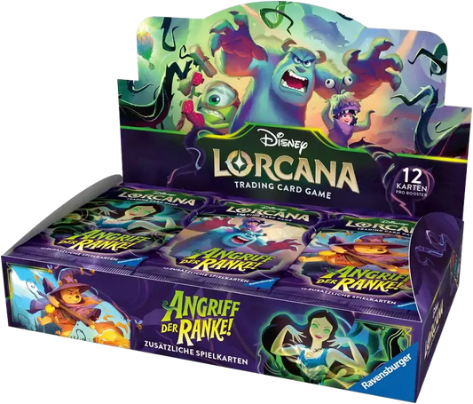Lorcana Angriff der Ranke! - Booster Display - deutsch 24 Booster