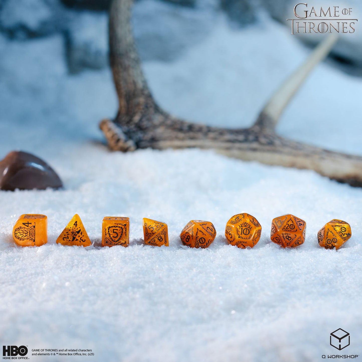 Game of Thrones. Baratheon Dice Set.