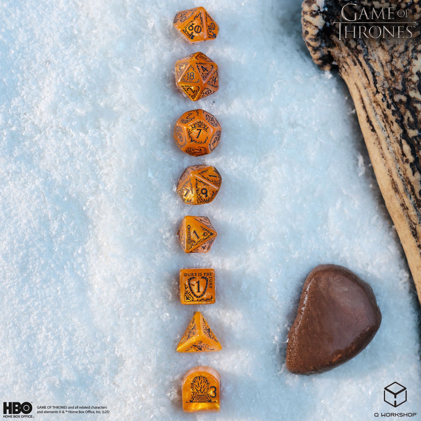 Game of Thrones. Baratheon Dice Set.