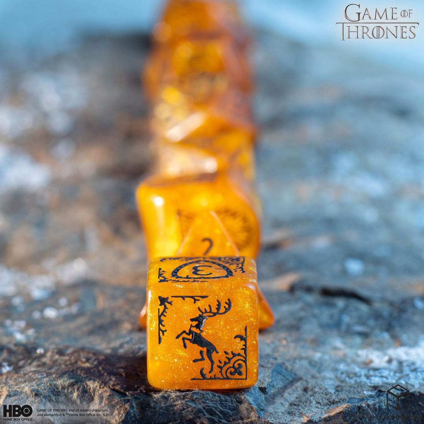 Game of Thrones. Baratheon Dice Set.