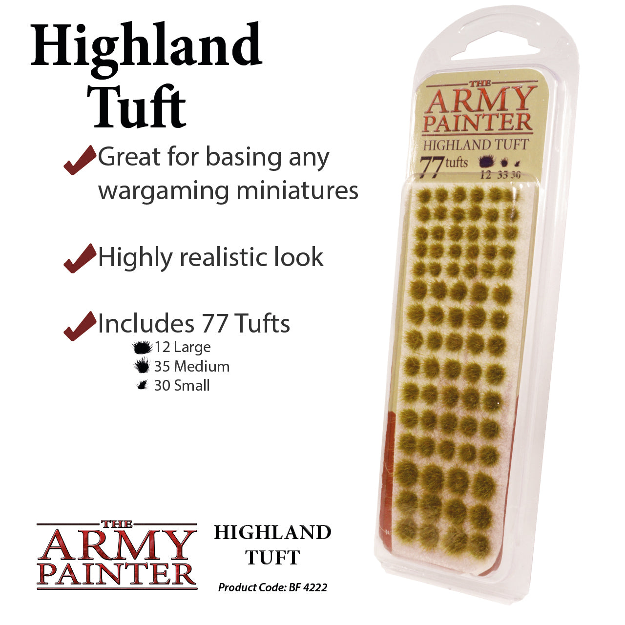 The Army Painter Highland Tuft - Neu Basing Zubehör