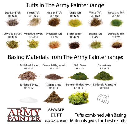 The Army Painter Swamp Tuft Basing Neu Zubehör
