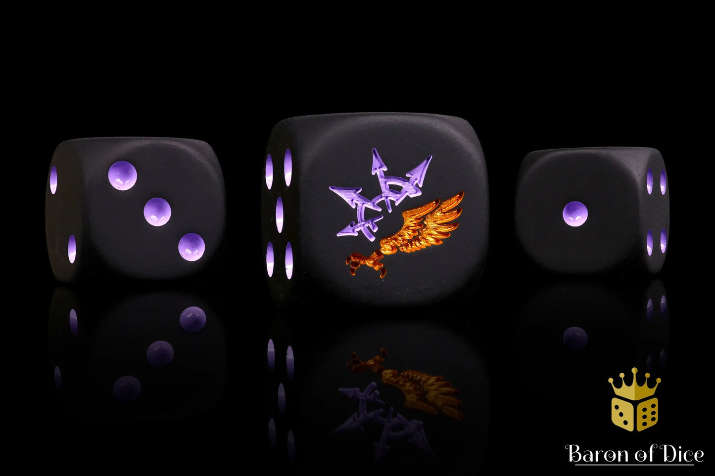 Baron of Dice Children of Chaos – 25 runde Würfel für Sci-Fi Wargaming