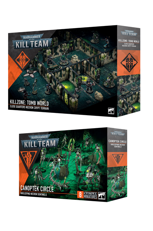 Warhammer Necrons Tomb World Bundle Kill Team: Canoptek Circle
