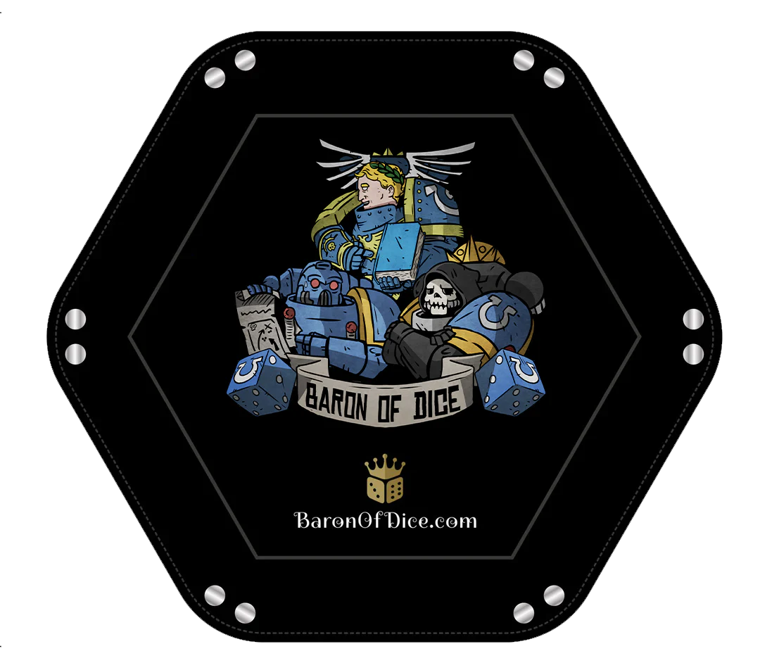 Baron of Dice Omega – Würfeltablett für Sci-Fi Wargaming