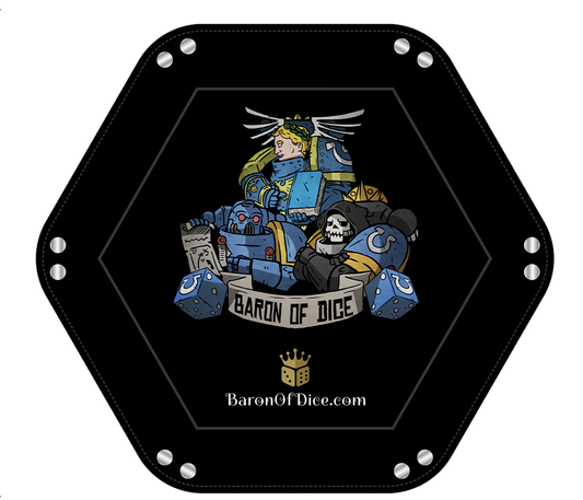 Baron of Dice Omega – Würfeltablett für Sci-Fi Wargaming