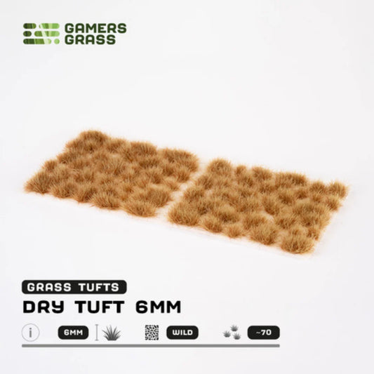 Gamers Grass Dry Tuft 6mm Tufts Wild