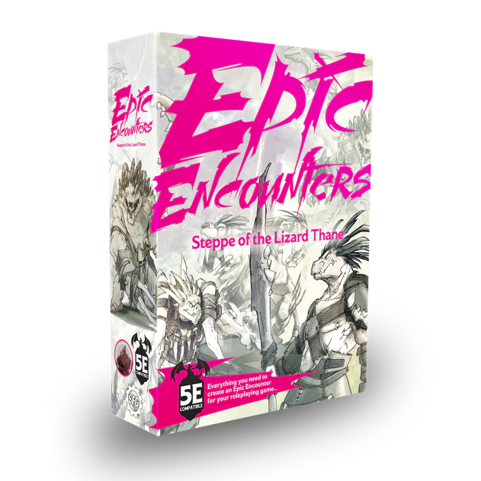 Epic Encounters: Steppe of the Lizard Thane 5e