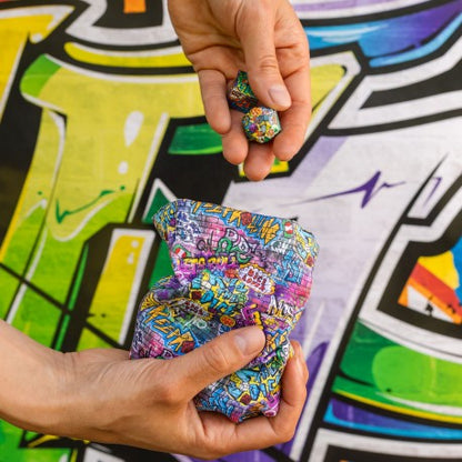Full Art Dice™ Pouch: Graffiti