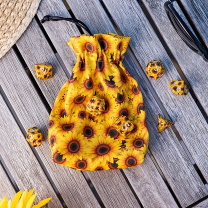 Full Art Dice™ Pouch: Sunflower