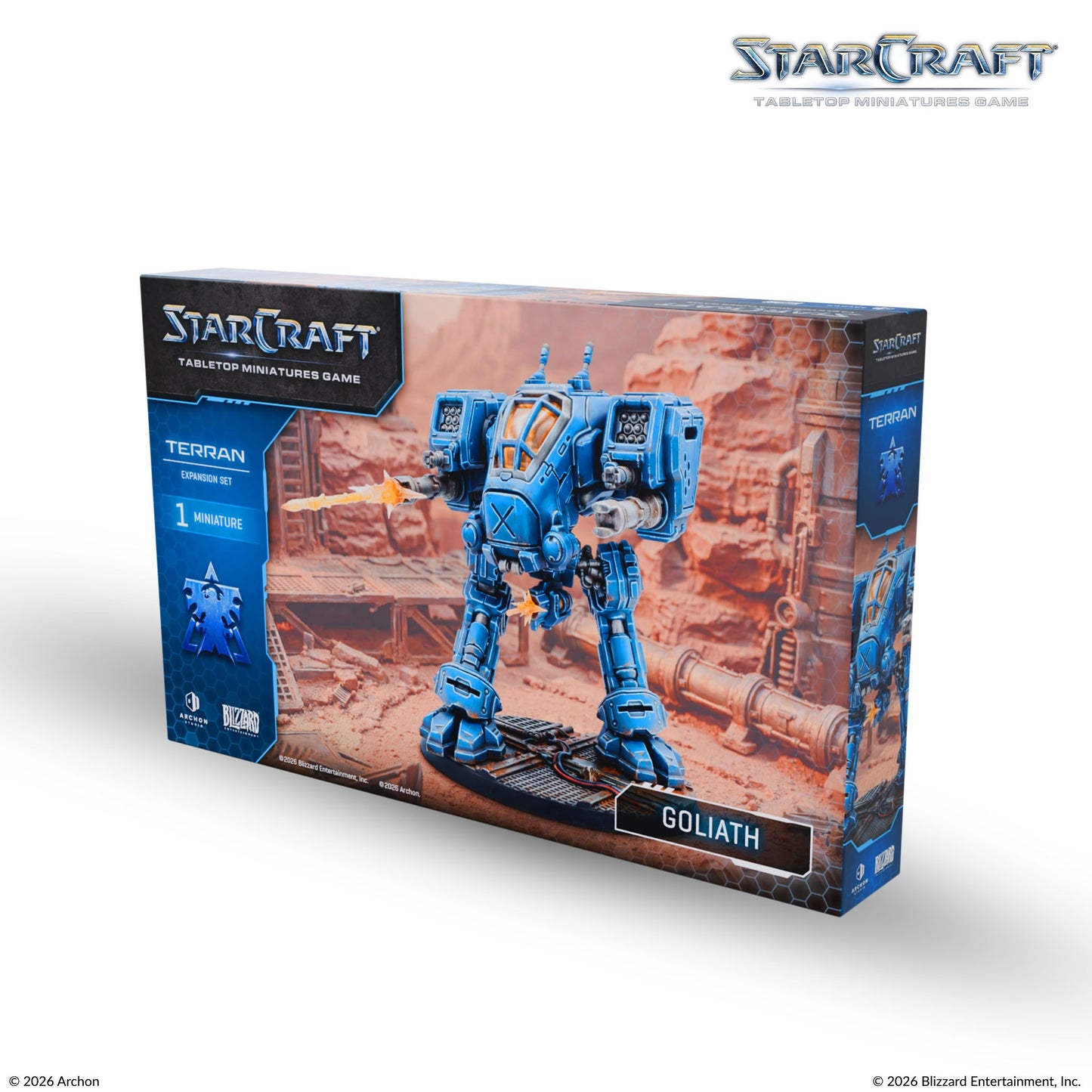 StarCraft® Goliath – Terran Erweiterung | 1x Miniatur | TMG Brettspiel