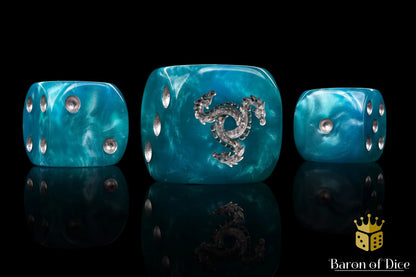 Baron of Dice Hydra – 25 runde Würfel für Sci-Fi Wargaming