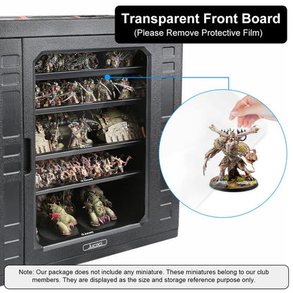 Jucoci Miniaturen Aufbewahrungskoffer Transportkoffer XL
