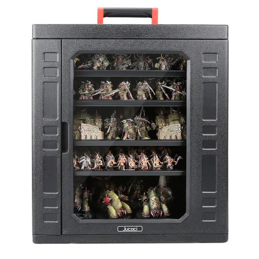 Jucoci Miniaturen Aufbewahrungskoffer Transportkoffer XL