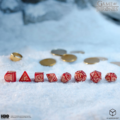 Game of Thrones. Lannister Dice Set.