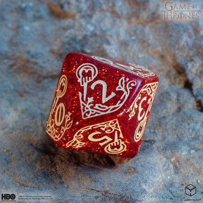 Game of Thrones. Lannister Dice Set.