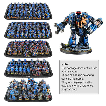 Jucoci Miniaturen Aufbewahrungskoffer Transportkoffer XL mit Licht