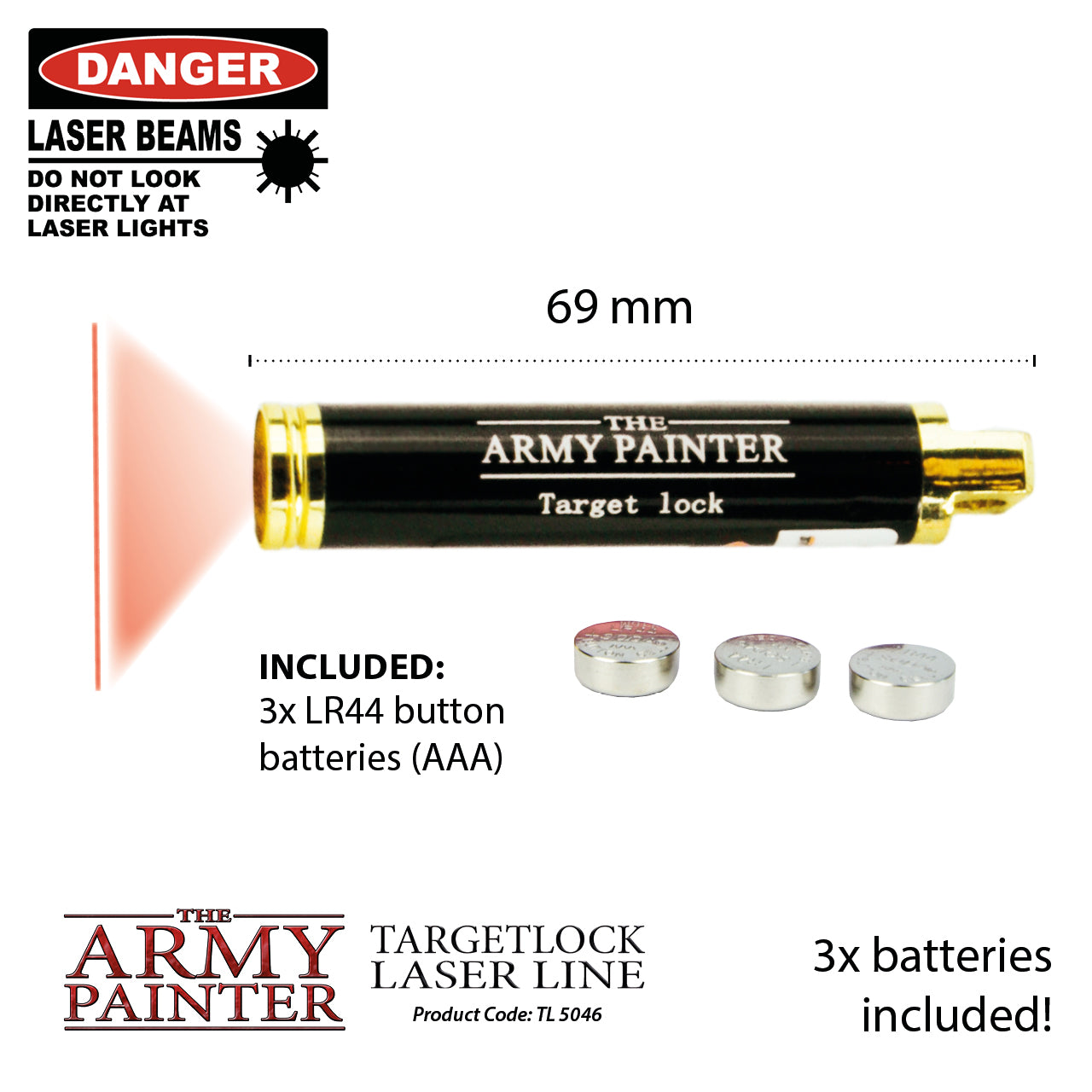 The Army Painter Targetlock Laser Line Zubehör Neu
