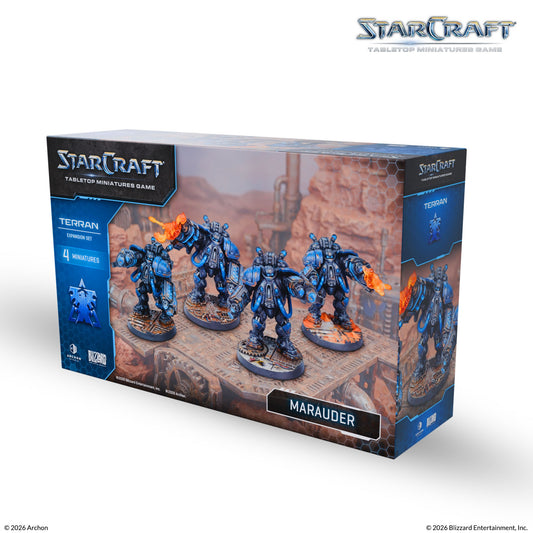 StarCraft® Marauder – Terran Erweiterung | 4x Miniaturen | TMG Brettspiel