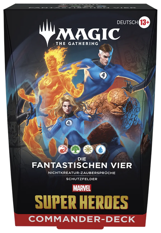 Marvel Super Heroes - Commander-Deck Die fantastischen Vier - deutsch MTG