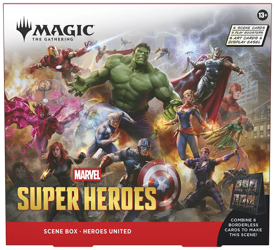 MTG - Marvel Super Heroes Scene Box Heroes United  - EN